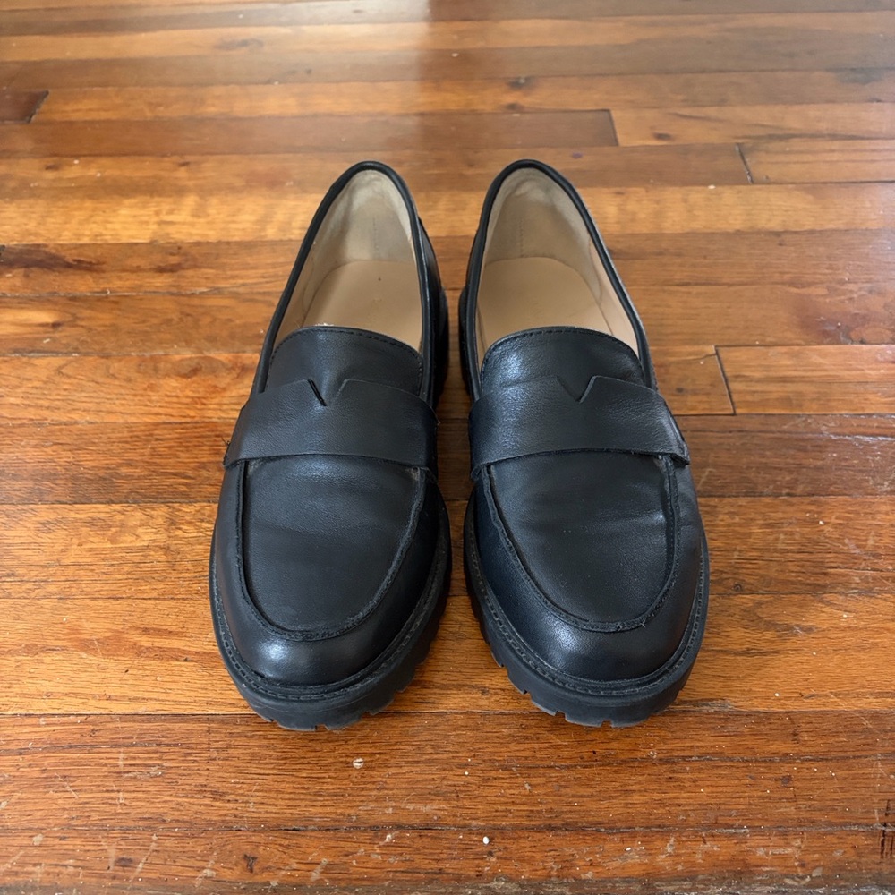 Banana Republic Black Loafers